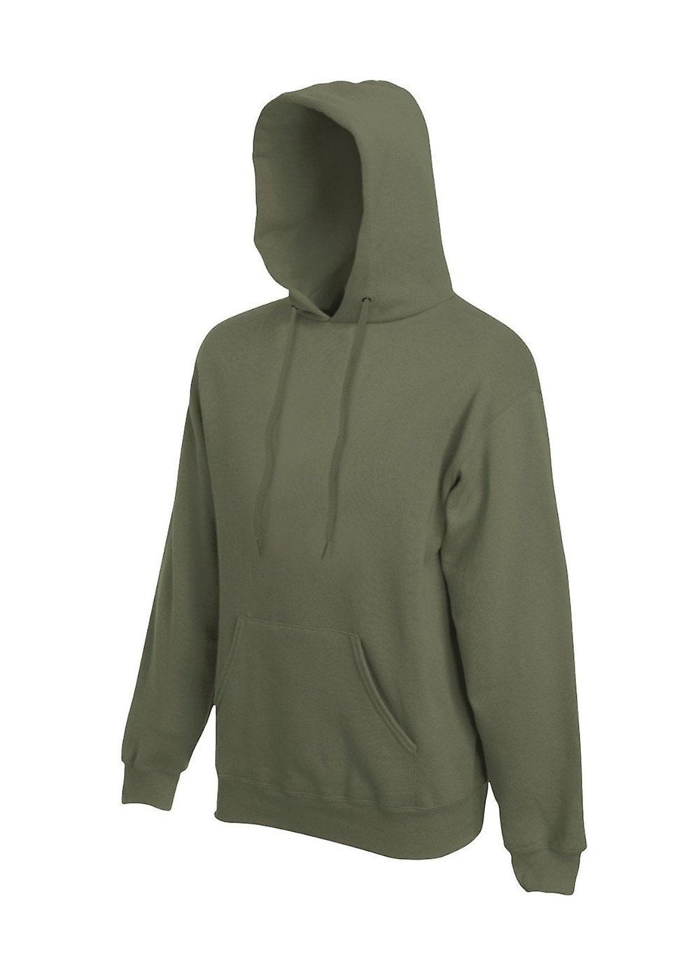 Men's Fruit Of The Loom Premium 70/30 Hooded Sweatshirt 62152 Classic Olive Xl