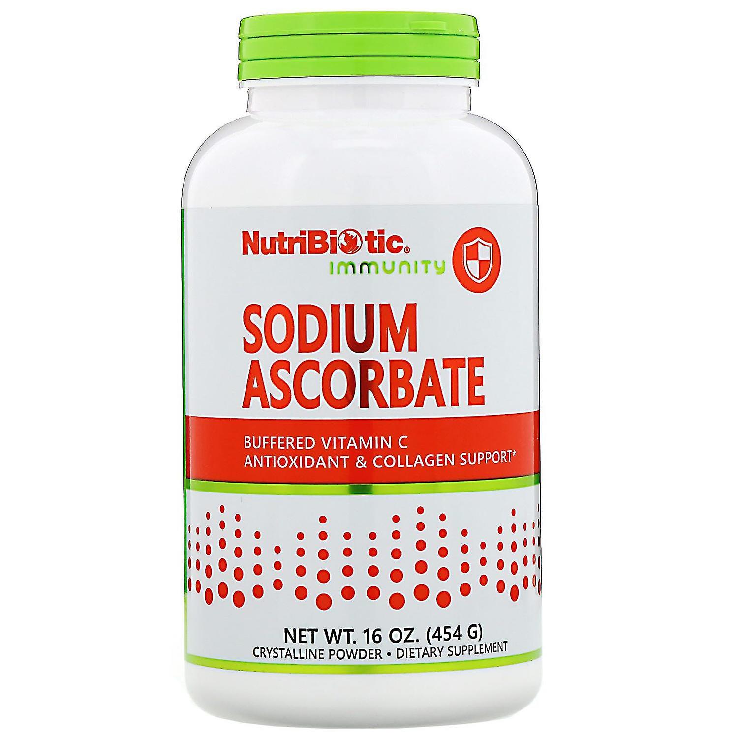 NutriBiotic, Immunity, Sodium Ascorbate, Crystalline Powder, 16 Oz (454 g)