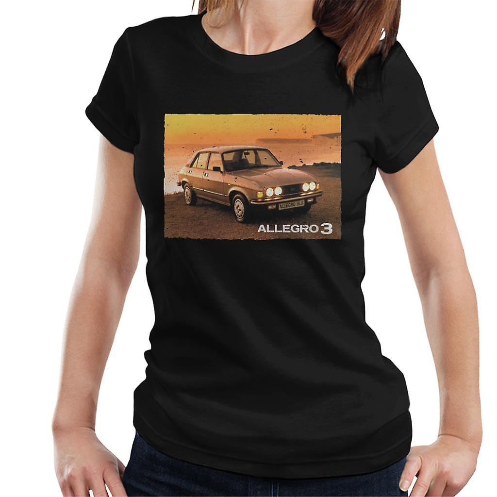 Austin Allegro 3 British Motor Heritage Women's T-Shirt Black X-Large