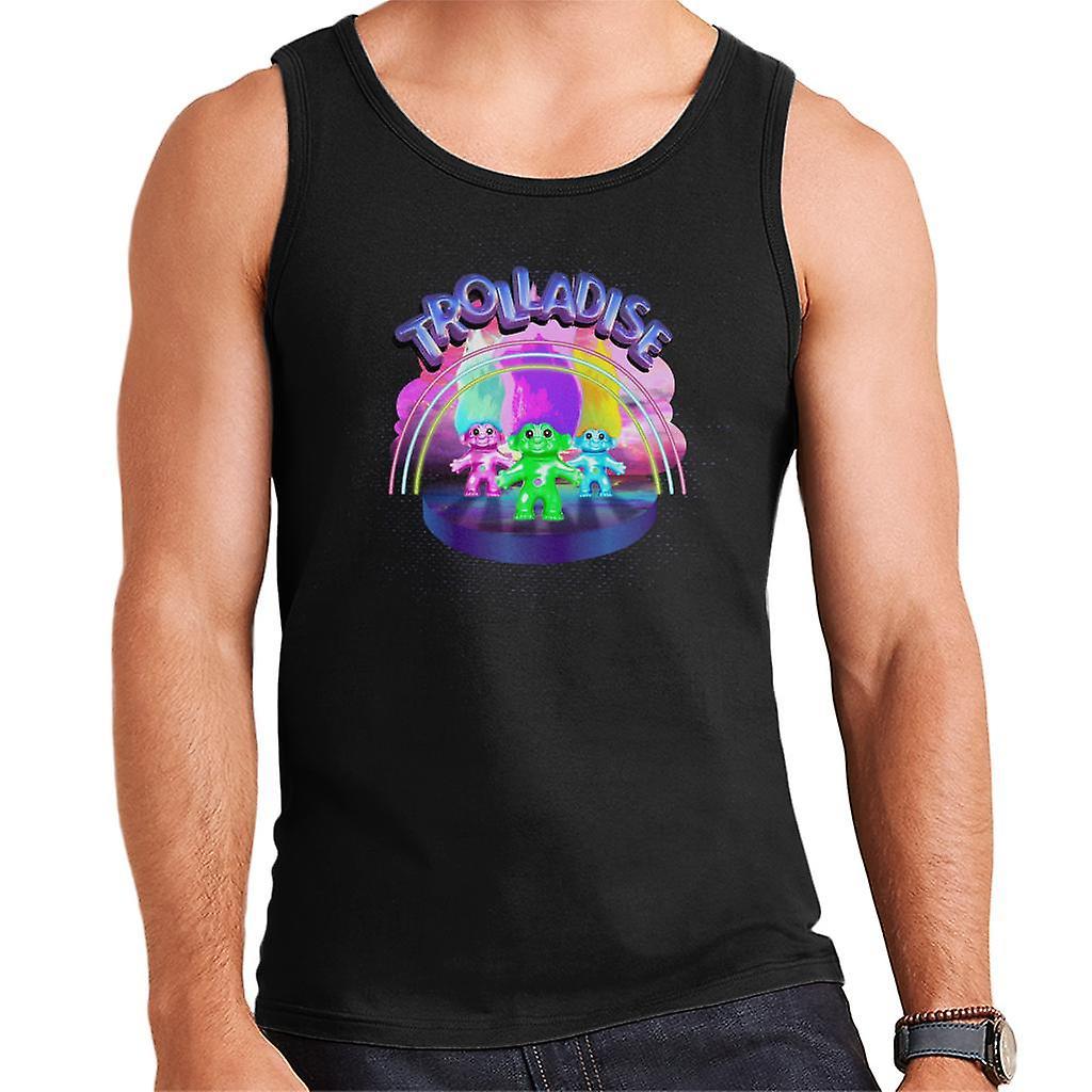 Trolls In Trolladise Men's Vest Black XX-Large