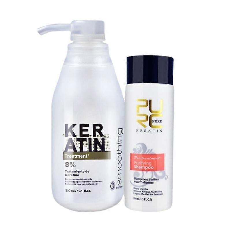 Unbrand Brazilian Keratin For Hair Straightening Hair Shampoo Repair Damage Cleaning