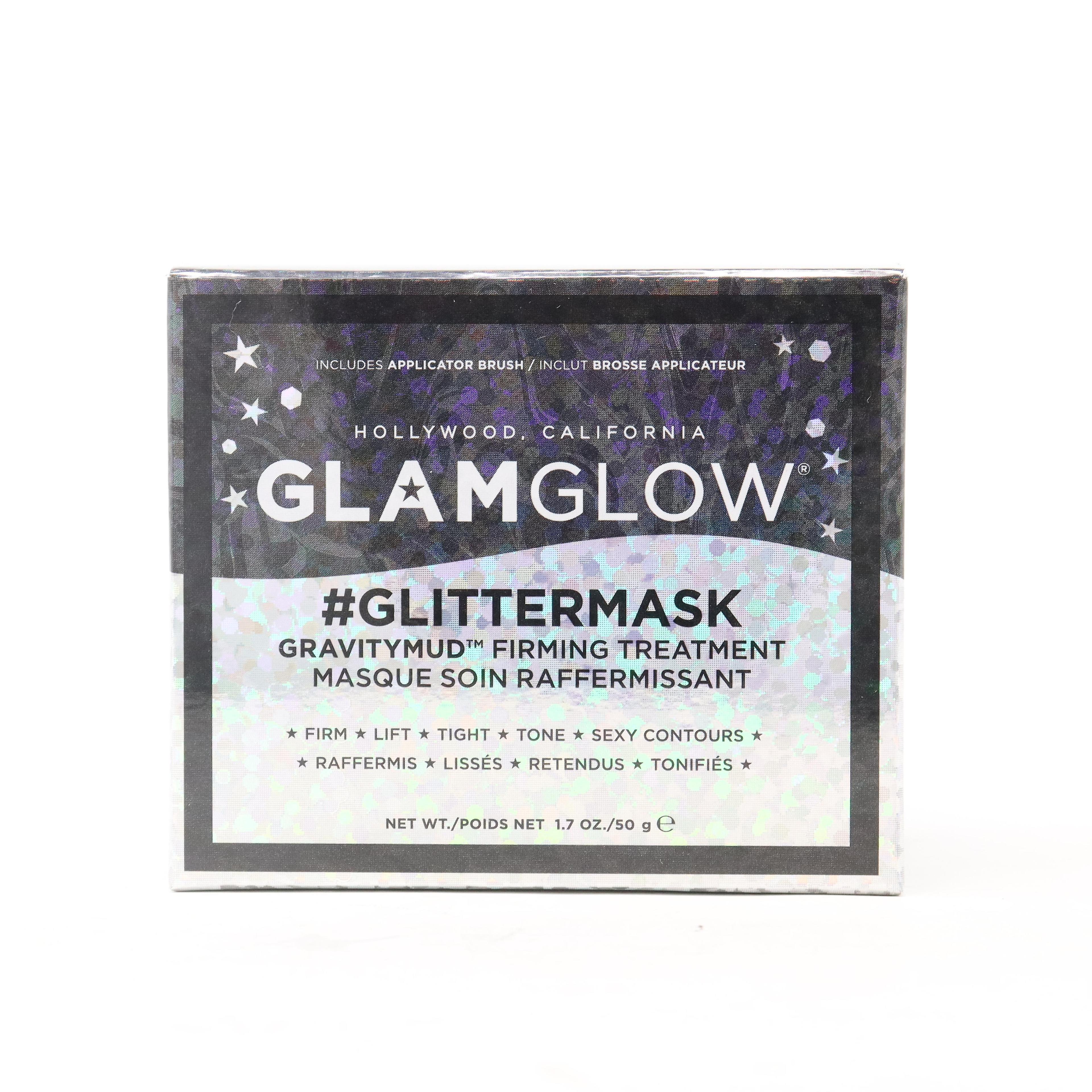 Glamglow Glitter Mask Gravitymud Firming Treatment  1.7oz/50g New With Box 1.7 oz