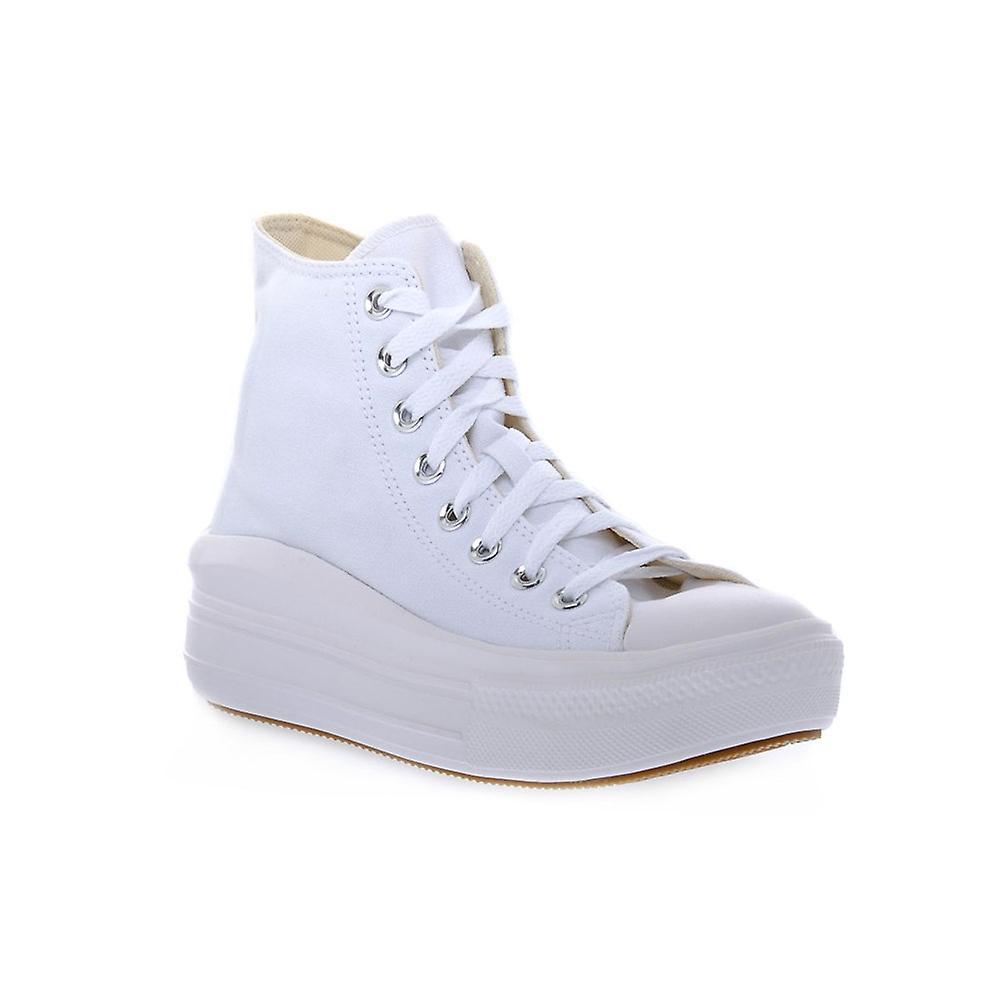 Converse All Star Move Platform HI 568498C universal all year women beige/white 6 UK / 8 US / 39 EUR / 24.5 cm