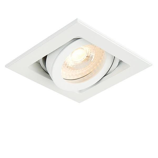 Saxby Lighting Xeno LED Single Recessed Light Matt White