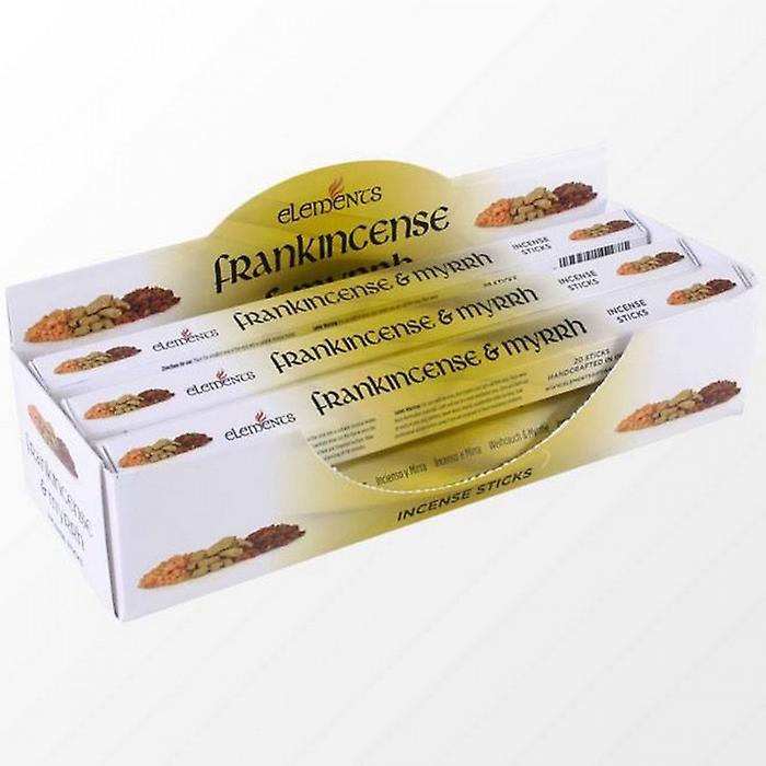 Elements Frankincense & Myrrh Incense Stick (Pack Of 6)