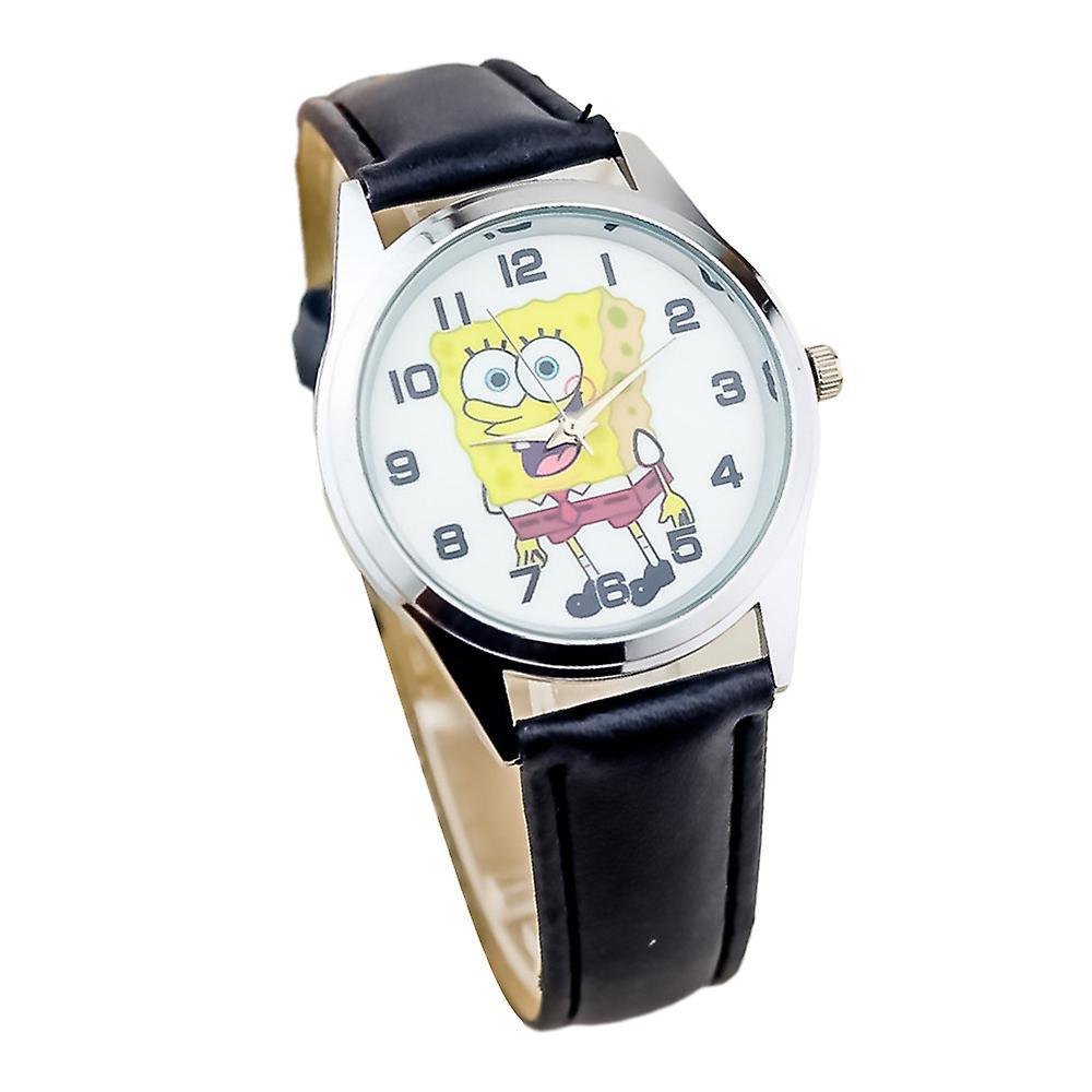 Sevenday Spongebob Wrist Watch Kids Quartz Watches Bracelet Children Gift A