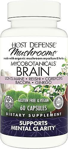 Host defense, mycobotanicals brain 60 capsules