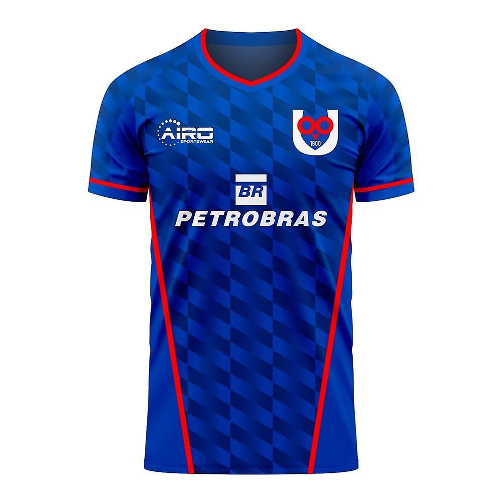 Libero Sportswear Universidad de Chile 2024-2025 Home Concept Football Kit (Libero) - Kids Blue LB 30-32 inch Chest (75/81cm)