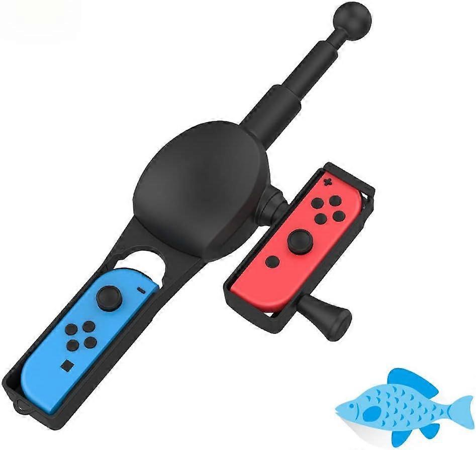 Kincjon Fishing Rod for Nintendo Switch, Fishing Game Kit Compatible with Nintendo Switch Legendary Fishing