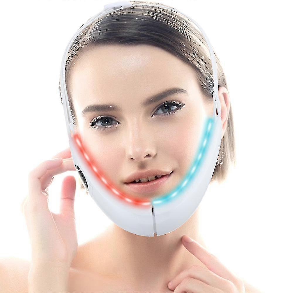 Lycxames Face Lift, Electric V Face Shaping Massager, Ems Facial Massager Intelligent Face Lifting Massager Slimming Face Improves