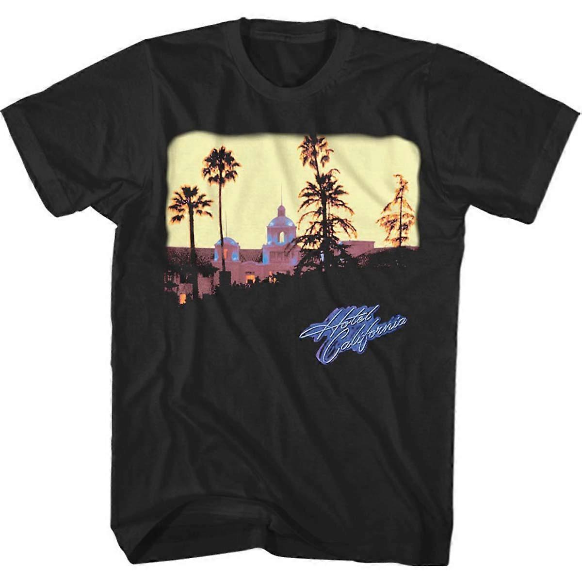 Bitcruncher The Eagles Hotel California Glenn Frey Official Tee T-Shirt Mens Black M