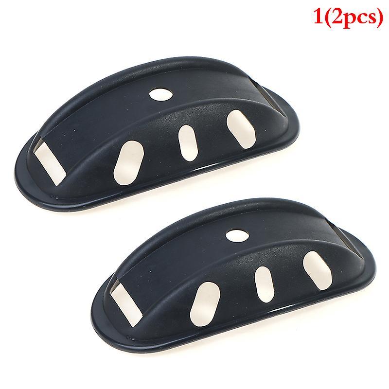 Unbrand 2/10x Universal Motorcycle Helmet Chin Pad Guard For Bike Skating Skiing Helmet Black 2PCS