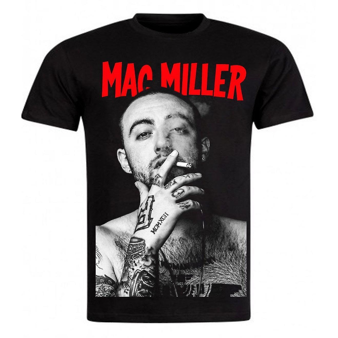 Gildan Mac Miller T-Shirt Noir On The Scene Black L