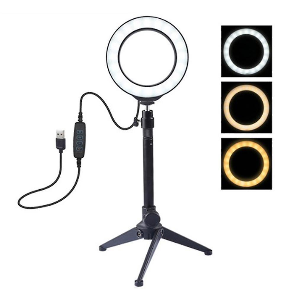 Slowmoose Led Selfie Ring Light With Tripod And Remote Control 3.6 with Stand