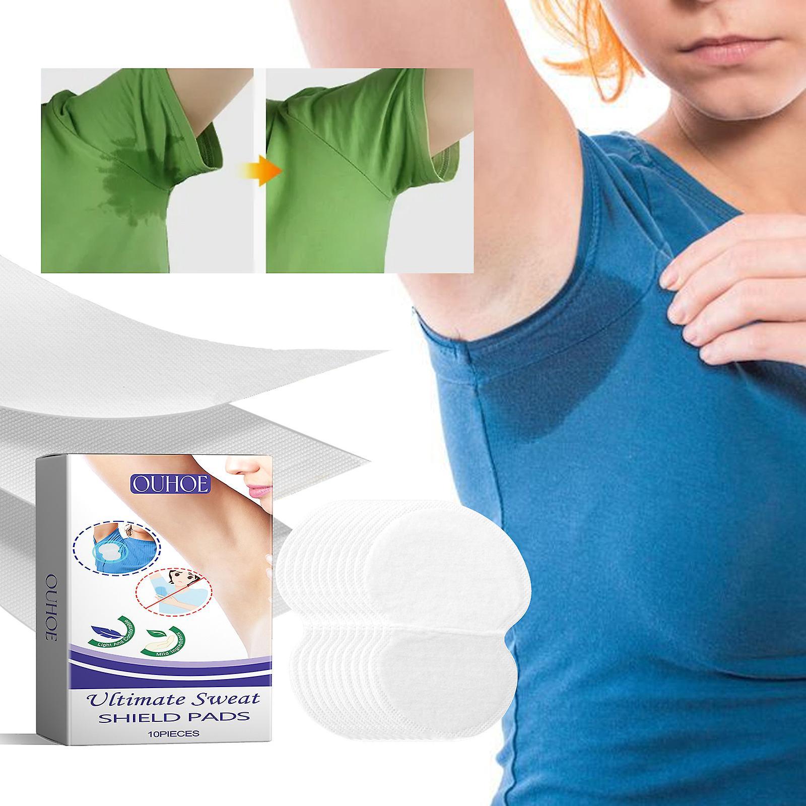 Frusde Underarm Sweat Pads, Ultimate Sweat Shield Pads, Armpit Sweat Pads for Women and Men, Disposable Underarm Shields Pads for Clothing Sweating...