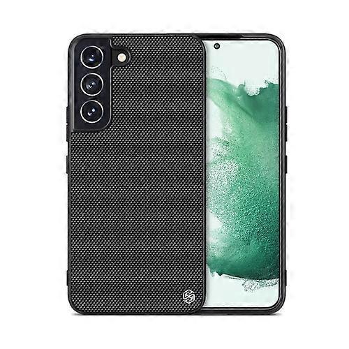 Hsmy For Samsung Galaxy S22+ / S22 Plus 5G NILLKIN 3D Textured Nylon Fiber TPU Phone Case