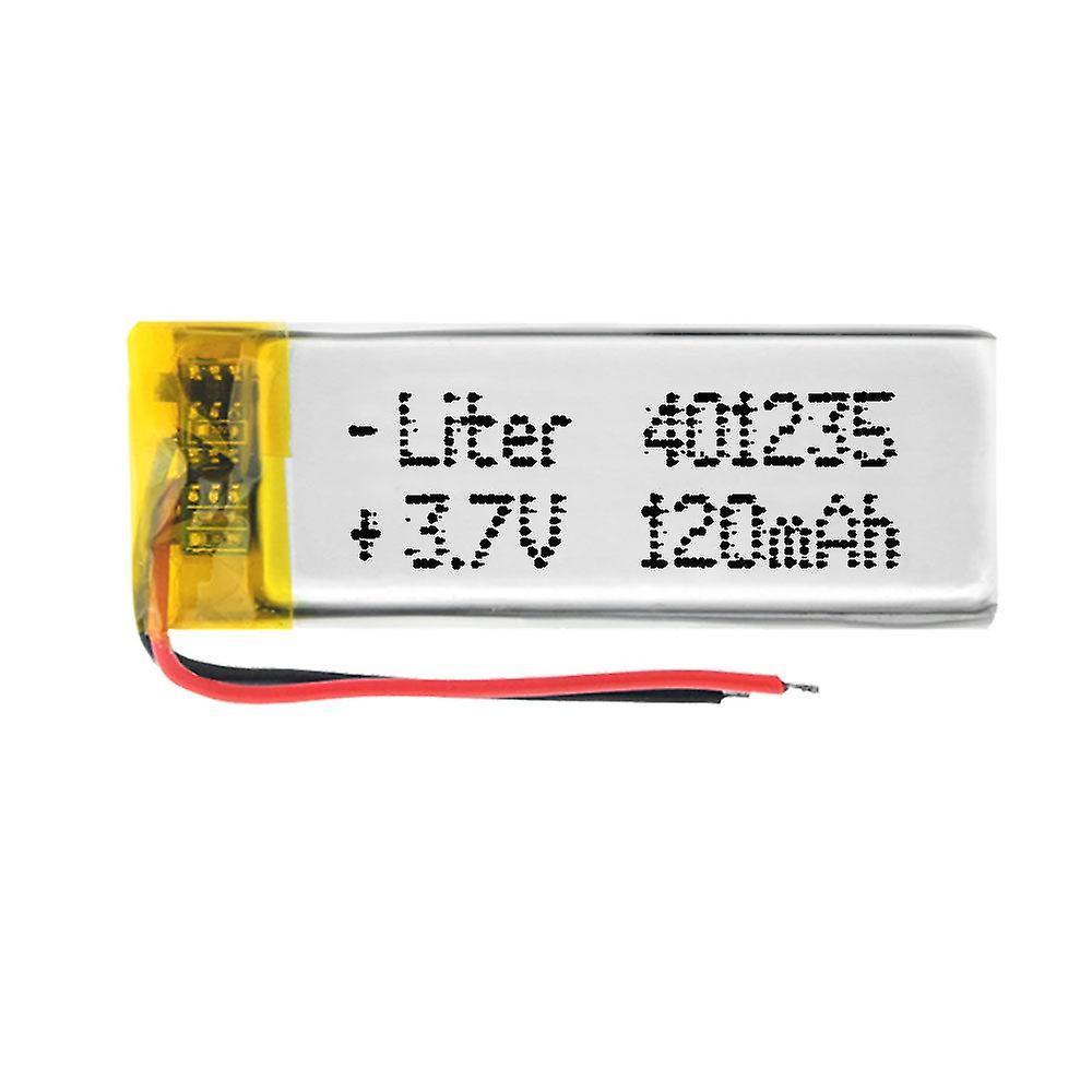 Liter Energy Battery® LiPo 401235 Battery 3.7V 120mAh 0.444Wh 1S 5C Liter Energy Battery for Rechargeable Electronics Phone