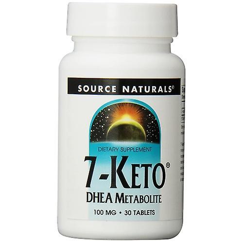 Source Naturals 7-Keto DHEA Metabolite, 100 mg, 30 tabs (Pack of 1)