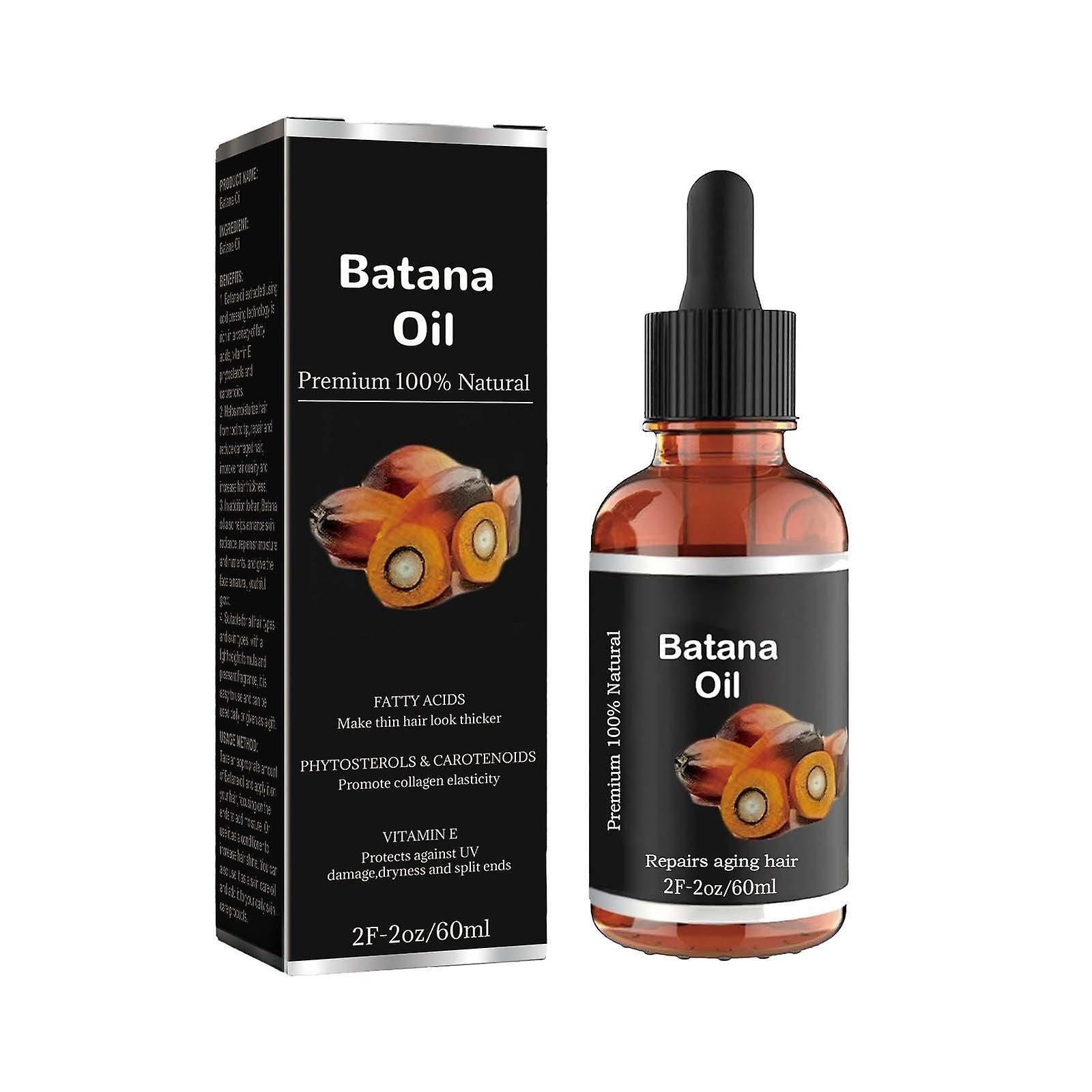 Taishh Batana Oil For Health Hair,promotes Hair Wellness For Men & Womenenhances Hair & Skin Radiance,leaves Your Hair Smoother Oil 60ml Black