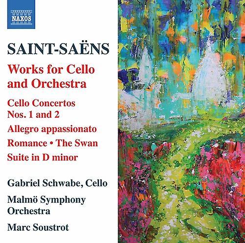 Naxos Soustrot / Schwabe - Cello Concertos 1 & 2 [COMPACT DISCS] USA Import