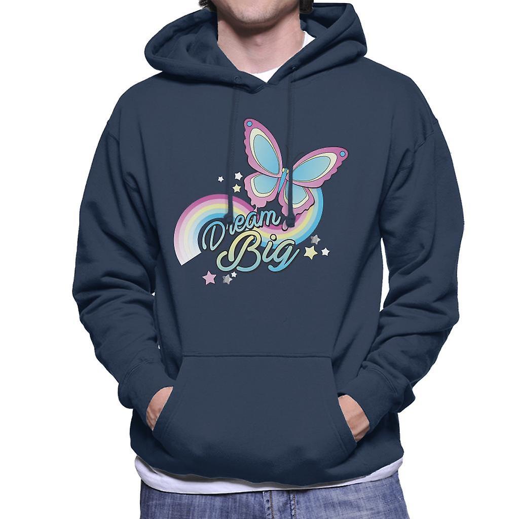 My Little Pony Dream Big Men's Hooded Sweatshirt Navy Blue XX-Large