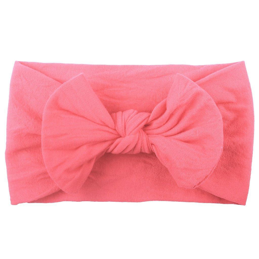 Slowmoose Baby Headband- Bow Design Headwear Pink 3