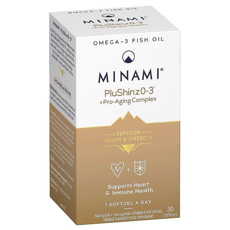 Minami Nutrition PluShinzO-3 Anti-Aging Complex Softgels 30