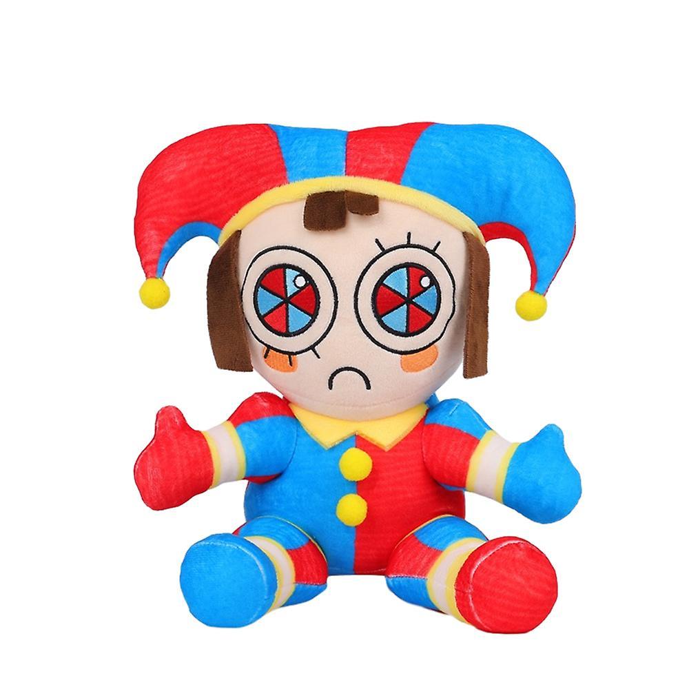 Manchalk Cute The Amazing Digital Circus Plush Toy Soft Dolls Jax Pomni Stuffed Toy Xmas Gifts B