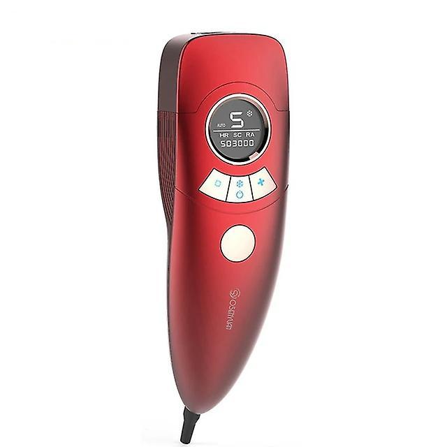 Slowmoose 4 In1 Laser Hair Removal Epilator FZ607 Red