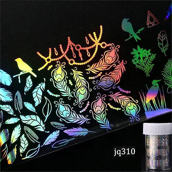 Slowmoose Holographic Nail Foil Roll- Art Transfer Sticker JQ310