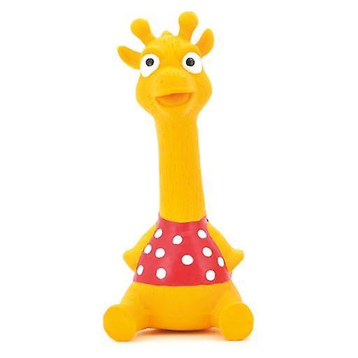 Arquivet Yellow Giraffe Latex (Dogs , Toys & Sport , In latex) 18 cm