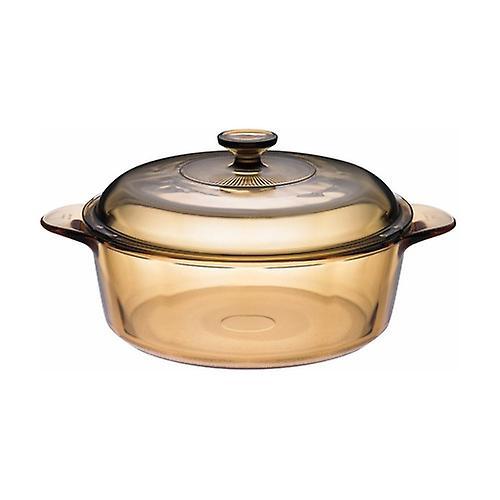 Visions Amber glass casserole 3.25 L 1 unit