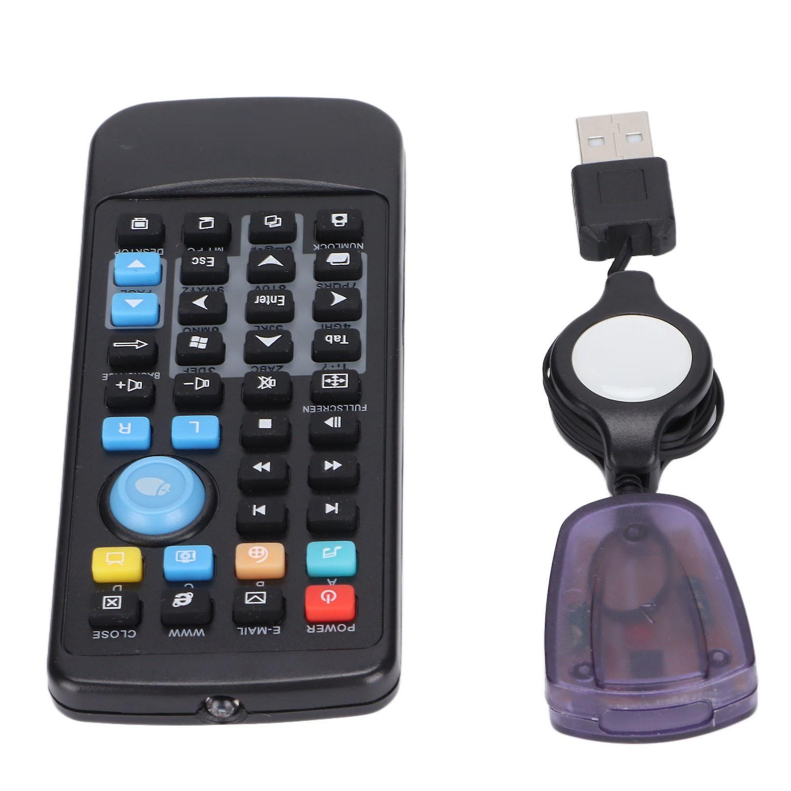 Remote Control for PC Wireless Remote Control compatible with PC with USB Receiver