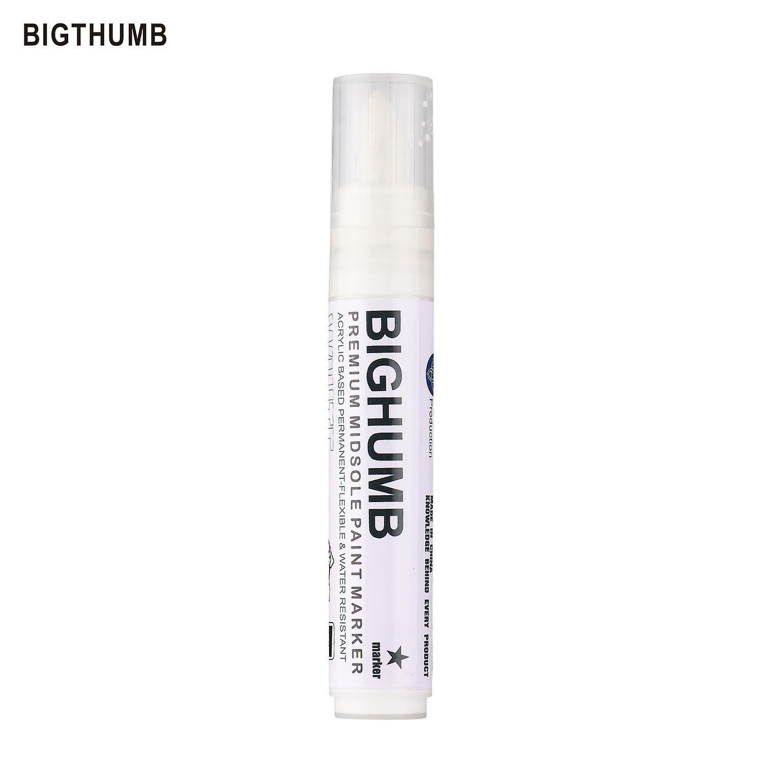 BIGTHUMB Premium Midsole Paint Marker Sneaker Renew Repair Pen Sports Shoes Whitening Pen Quick Dryi 10mm Tip