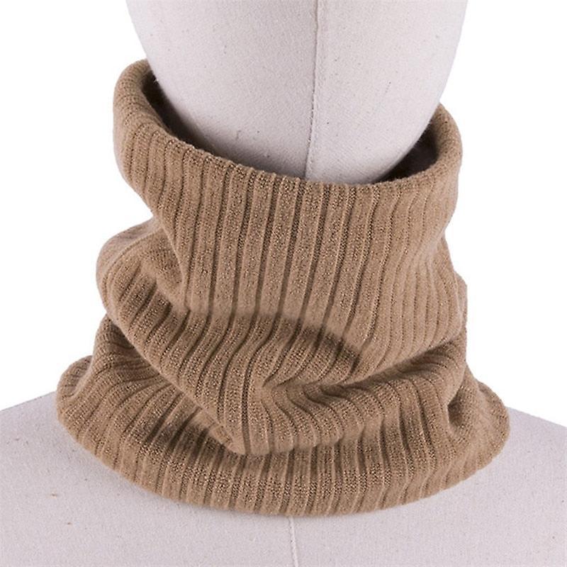 Slowmoose Winter / Neck Warmer Cotton Scarf khaki-200002984