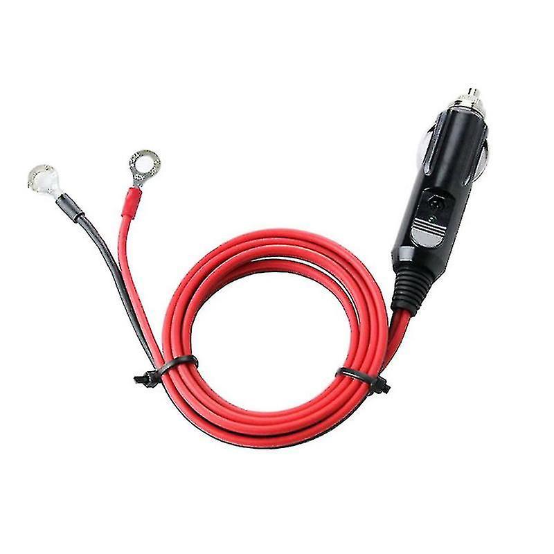 Winov Car 15a Male Plug Cigarette Lighter Adapter Power Supply Cord With 60cm Cable Wire