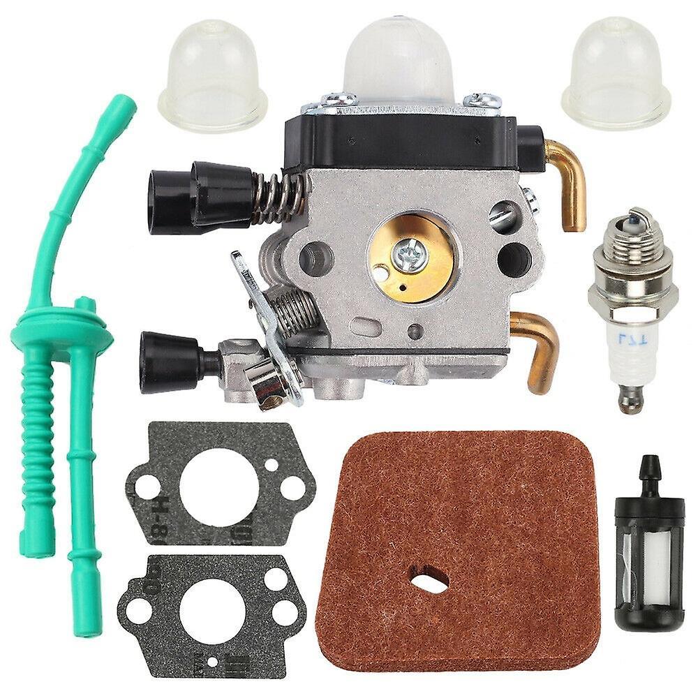 Shenzhenyg Carburetor For Stihl Fs55 Fs55r Fs55rc Km55 Hl45 Km55r Fs38 W/ Fuel Line Kit