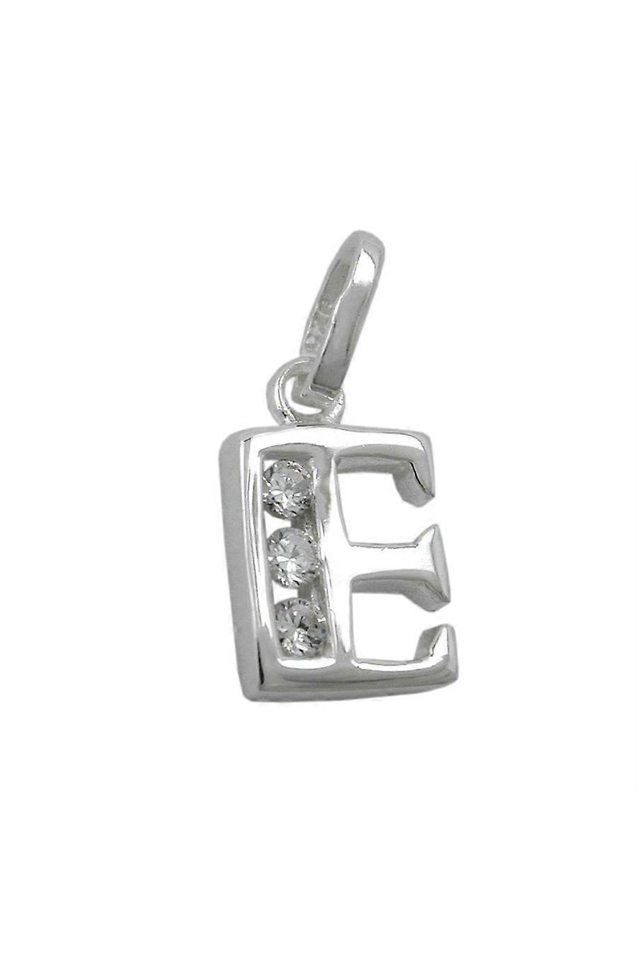 Gallay Pendant Initiale E With Cz Silver 925 - Gl91444e