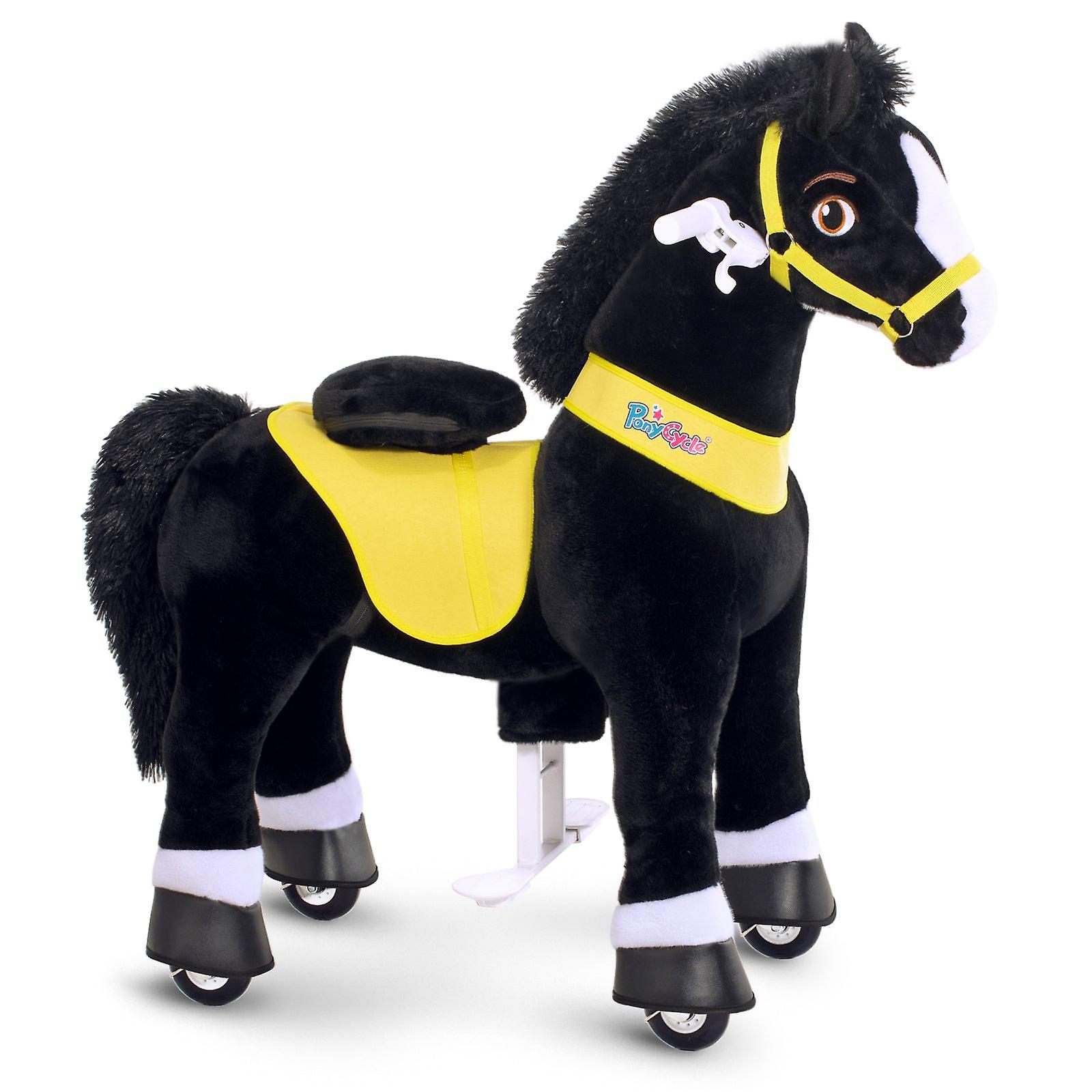 PonyCycle Model E Black Horse Toy Size 4 for age 4-8