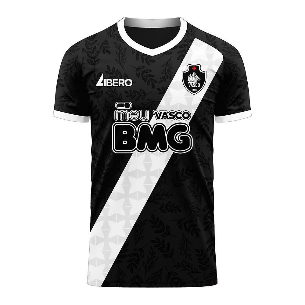 Libero Sportswear Vasco da Gama 2024-2025 Away Concept Football Kit (Libero) - Kids Black LB 30-32 inch Chest (75/81cm)