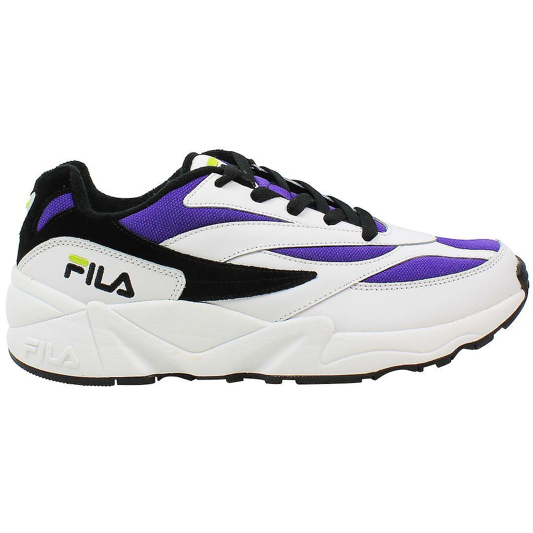 Fila V94M Low White Purple Synthetic Mens Trainers 1010255 90V UK 9 US 10 EU 43