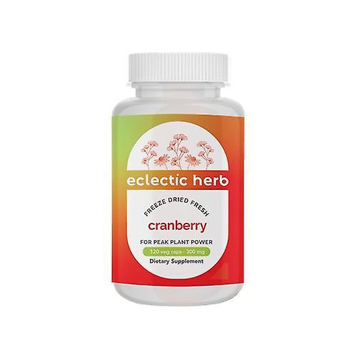 Eclectic Institute Eclectic Herb Cranberry, 300 Mg, 120 Caps (Pack of 1)