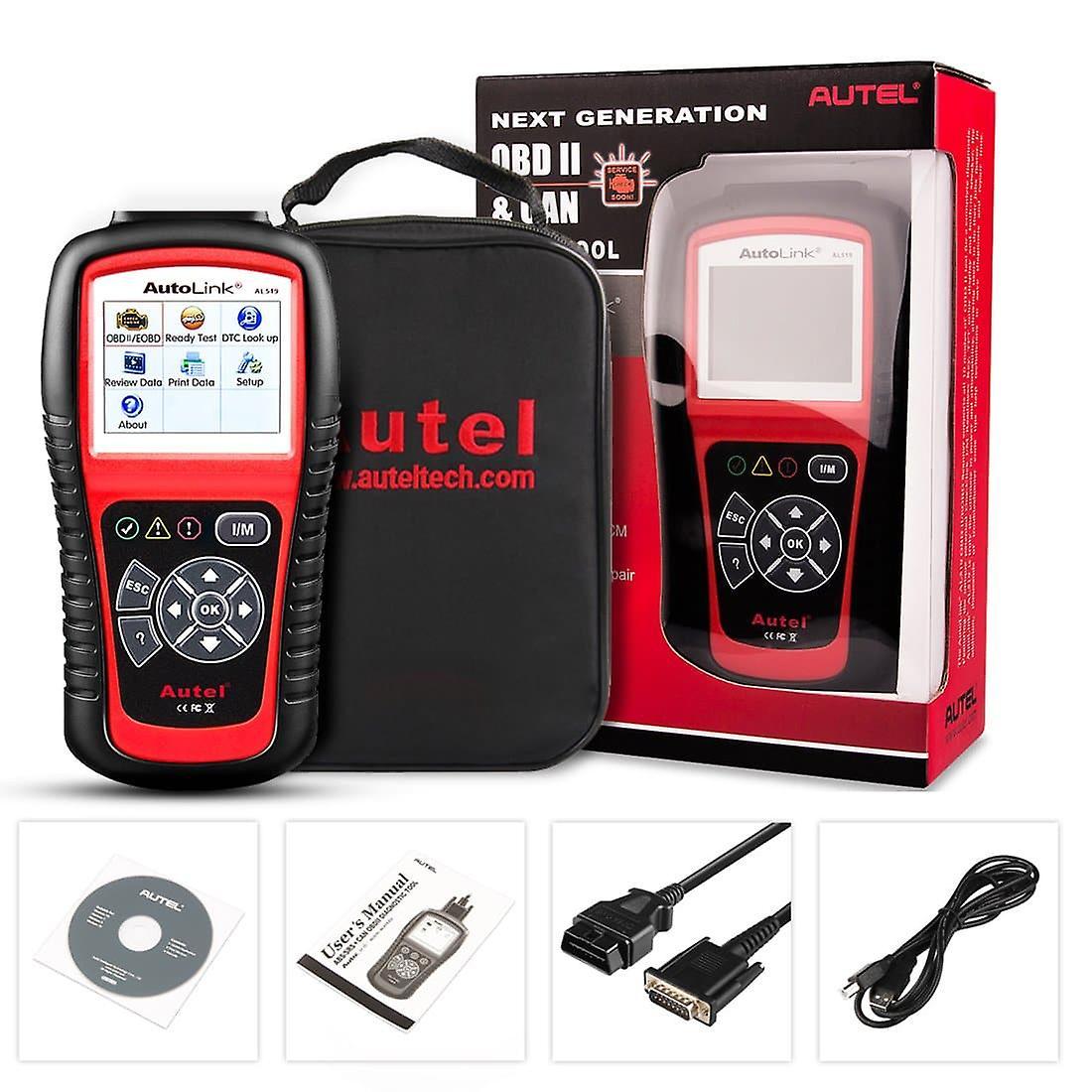 Autel Autolink Al519 Obd2 Eobd Auto Diagnostic Tool Can Fault Code Reader Scanner