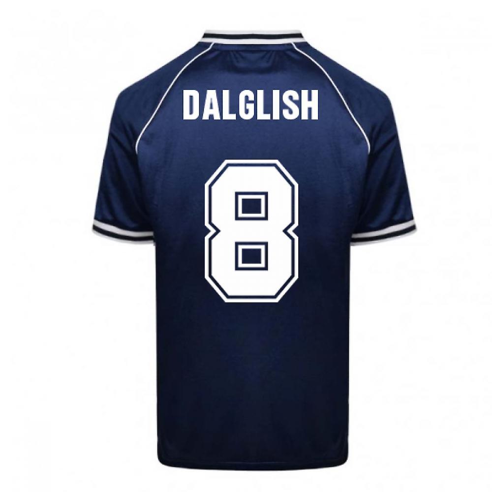 Toffs Scotland 1978 World Cup Retro Football Shirt (DALGLISH 8) Dark Blue XXXL - 48-52 inch Chest