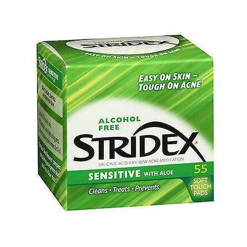 Stridex Stri-Dex  Daily Care Acne Medication Pads, Sensitive Skin 55 each (Pack of 1)