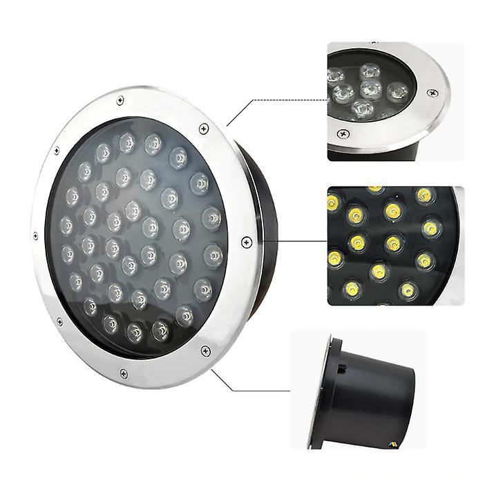 Slowmoose 1pcs Ip68 Led Waterproof Underground Light - Garden Lighting, Outdoor Lamp Cold White 5W