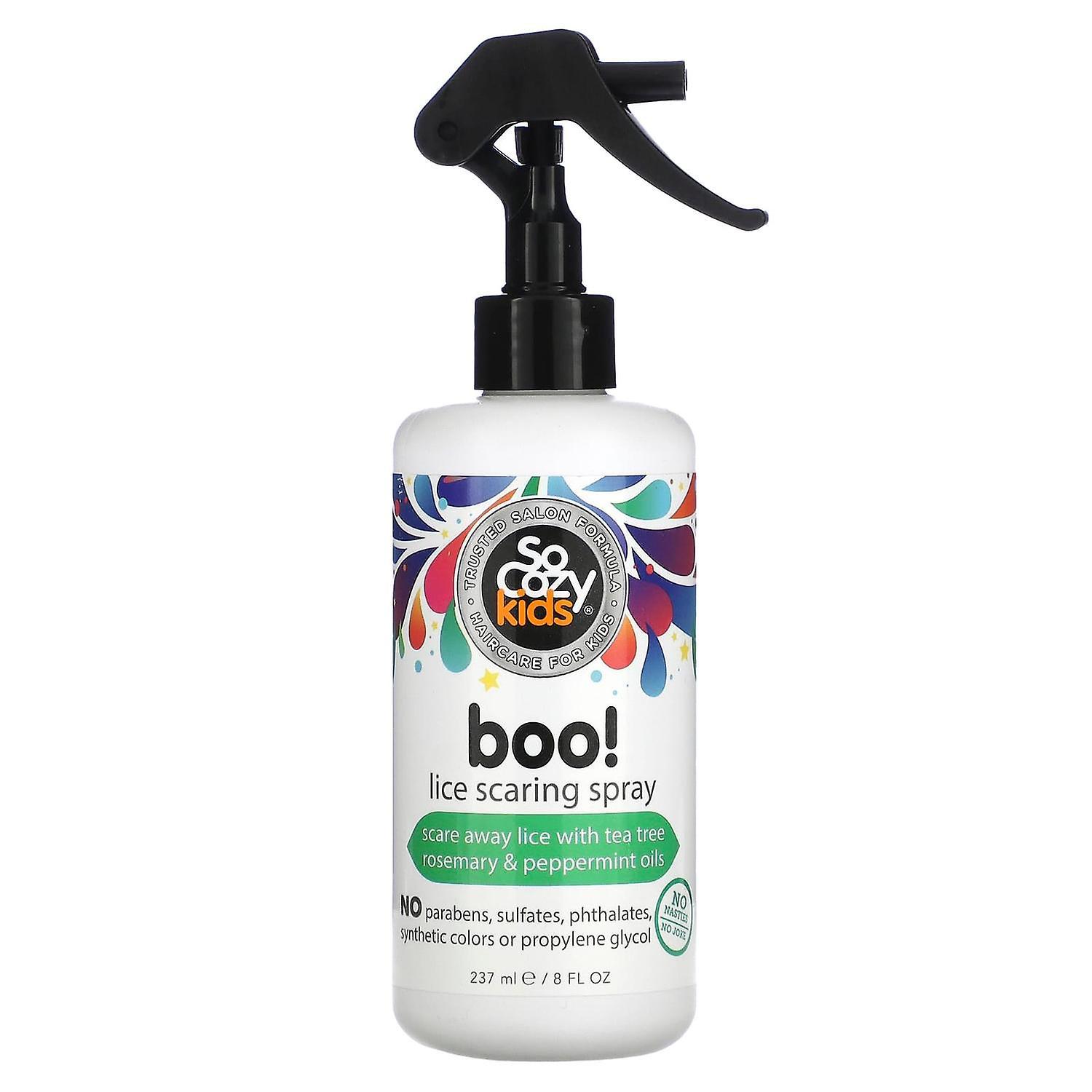 SoCozy, Kids, Boo Lice Scaring Spray, 8 fl oz (237 ml)