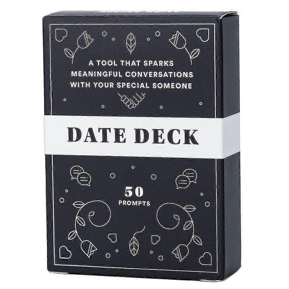 Jkw 50 Cards Date Deck By Bestself Couple Intimacy Conversation Discussion Party Card Games