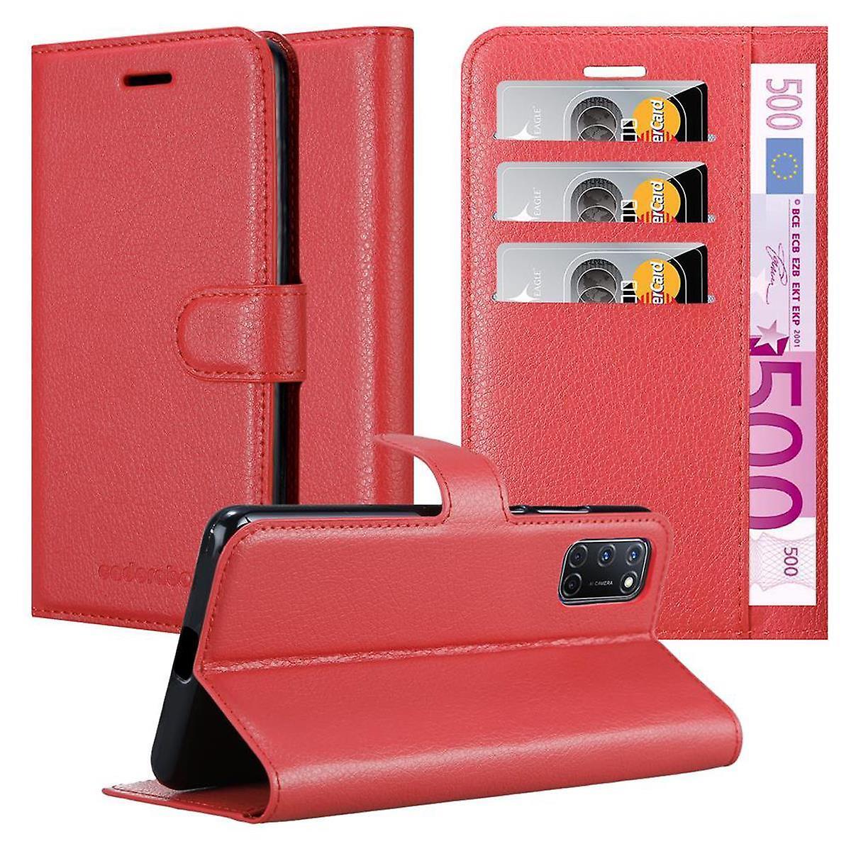 Cadorabo Oppo A92 Case Mobile Phone Cover CARMINE RED