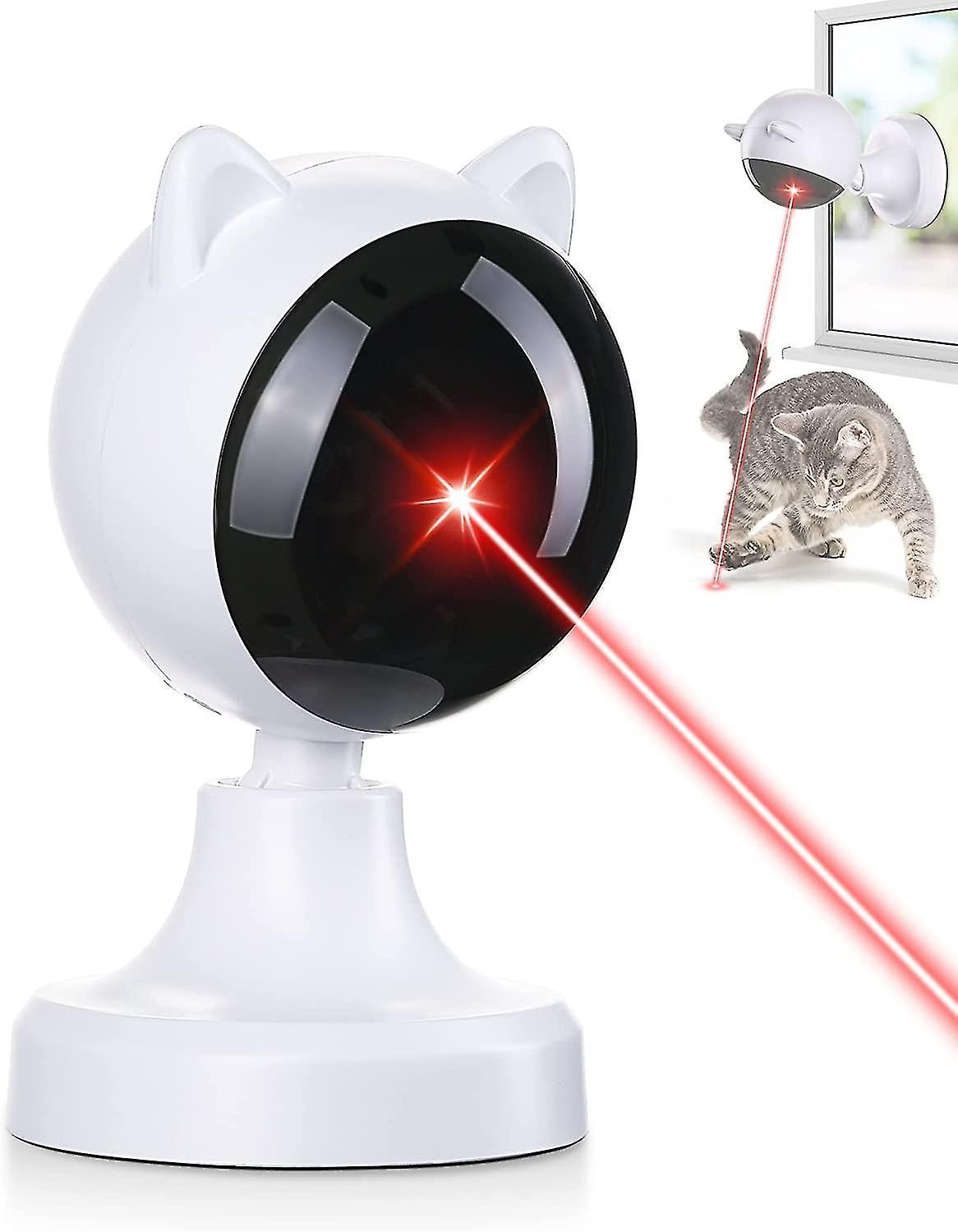 Tianzun Automatic Laser Cat Toy, Rechargeable Cat Toys For Indoor Cats/dogs/puppy Interactive Cat Toy